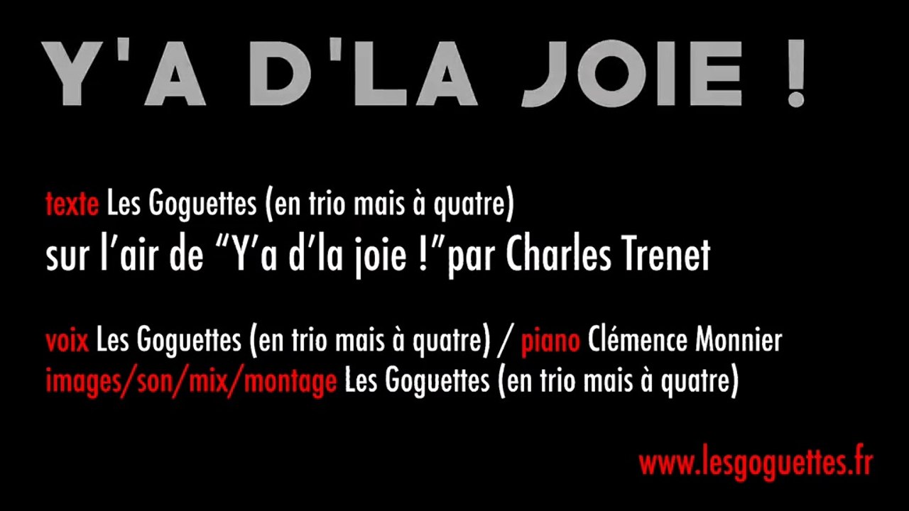 y'a d'la joie
