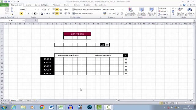 Como Jogar Na Lotofácil Com 10 Dezenas Ausentes Do Sorteio Anterior Reduzidas Para 6 Dezenas