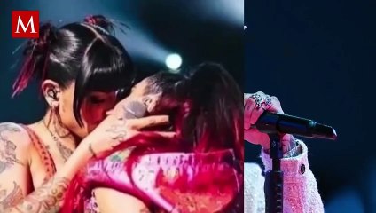 Reviven video de Cazzu besando a una cantante