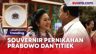 Wujud Souvernir Lawas Pernikahan Prabowo dan Titiek Soeharto, Netizen Salfok Nama Masa Muda