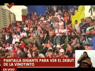 Caracas | Ciudadanos disfrutan del debut de Venezuela en la Copa América 2024