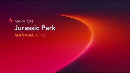 Maratón de Jurassic Park / World El Domingo 23-06-2024 a partir de las 15:45 horas en Star Channel.