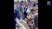 Shocking moment: Royal Ascot turns violent: Footage emerges of vicious brawl between racegoers that left one covered in blood in front of appalled fans