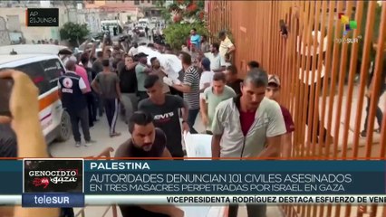 Tải video: Más de 100 palestinos asesinados por Israel en las últimas 24 horas