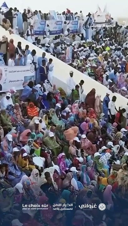 شكرا لسكان #تكانت على الحشد الجماهيري الكبير وحفاوة الاستقبال اللذين قوبل بهما المرشح محمد ولد الشيخ الغزواني، خلال مهرجان تجكجة. #غزواني_2024 #الخيار_الآمن #موريتانيا