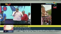 Pueblo de la parroquia Antímano en Caracas recibe con amor y alegría al pdte. Nicolás Maduro