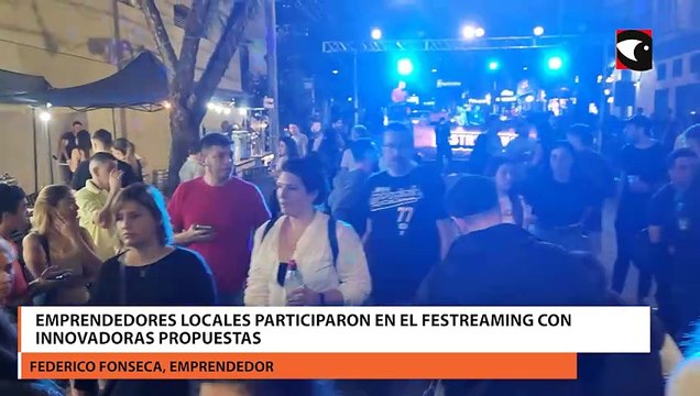 Emprendedores locales participaron en el Festreaming con innovadoras propuestas