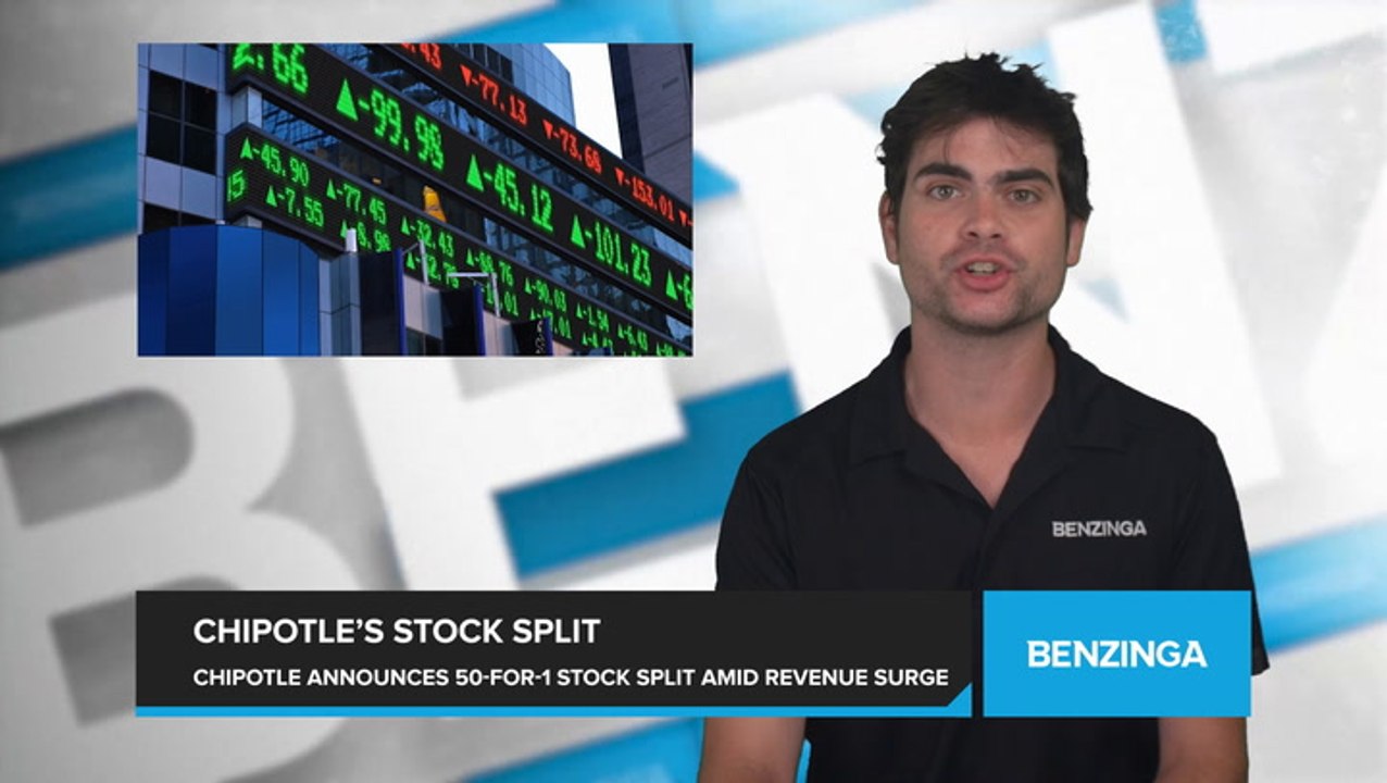 Chipotle Announces 50-for-1 Stock Split on June 26th as Revenue Growth Far Outpaces Competitors