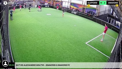 But de Alexandre GRATIO - SIMMONS & SIMMONS FC