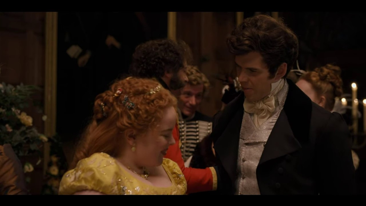Bridgerton S1E4- Colin/Penelope "Penelope, What a Barb"