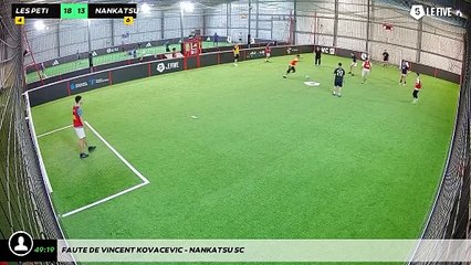 Faute de VINCENT KOVACEVIC - Nankatsu SC