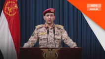 Tentera Houthi lancar serangan dron ke atas kapal di pelabuhan Haifa