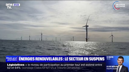 Législatives 2024: avant le scrutin, le secteur des énergies renouvelables en suspens