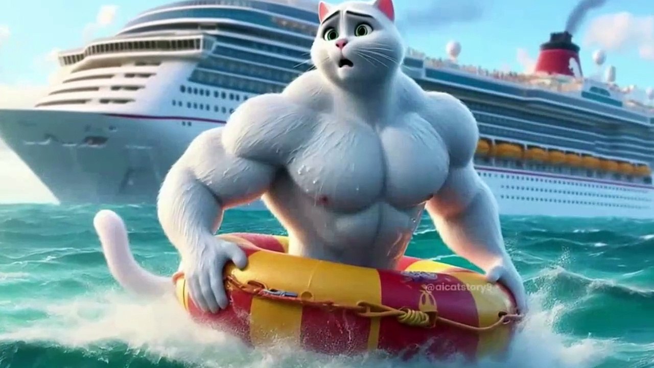 Super Sea Cat Save kid