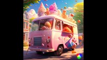 Ice Cream Van Adventure | Roma and Diana Ice Cream Truck | Kids Ice Cream Songs | Yummy Ice Cream