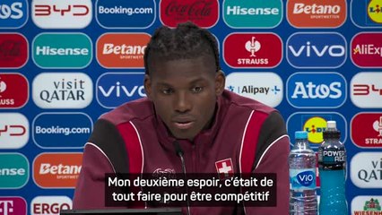 Suisse - Embolo : "Le truc qui me stressait, c'était de ne pas pouvoir jouer"