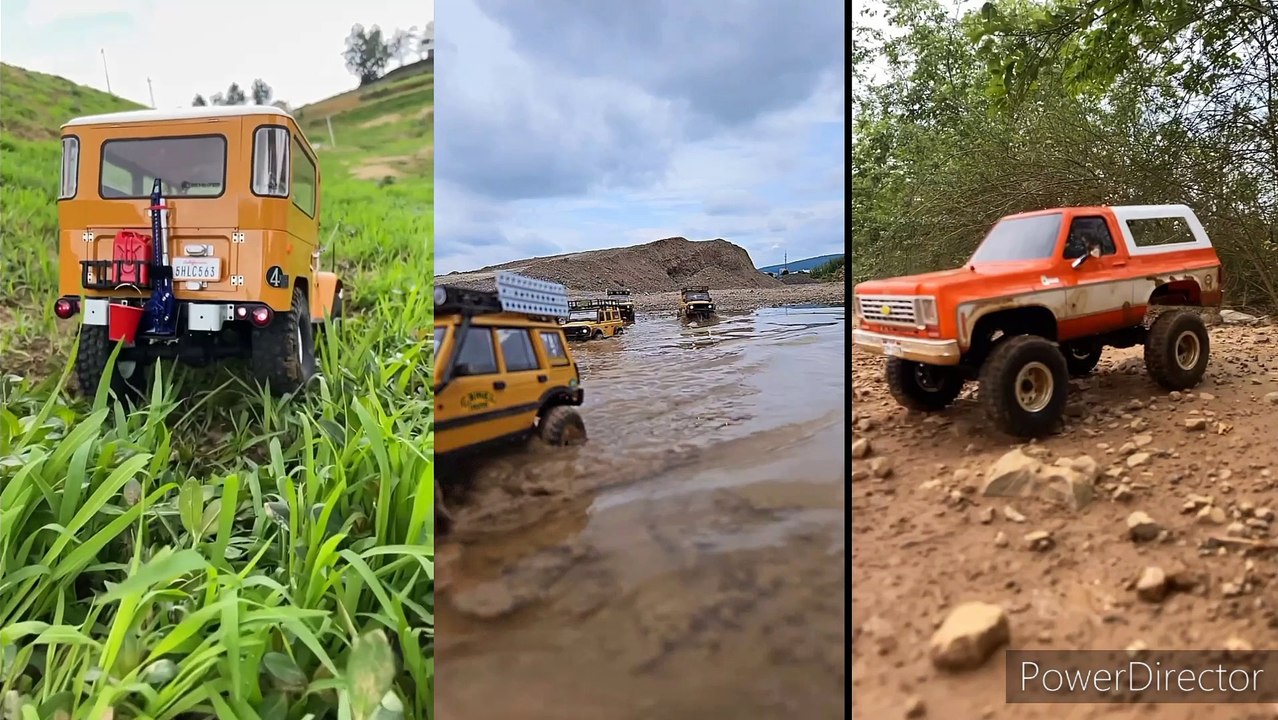 Camel Trophy Adventure Defender 90 110 Discovery Range Rover RC Scale Cars