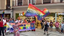 Manifestación en apoyo al colectivo LGTBI en Toledo