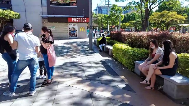 COLOMBIAN GIRLS DANCING - At University of Medellin, Antioquia, Colombia 2024