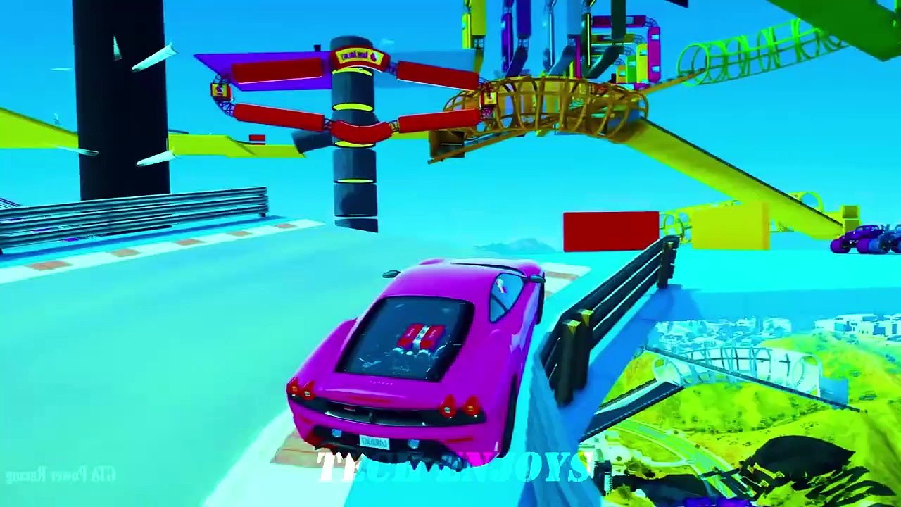 Cartoon Funny Vehicle Travel Delicate Winter Jazz | Challenging Vehicle 2024 #Techenjoys