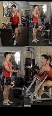 Biceps workout gym workout