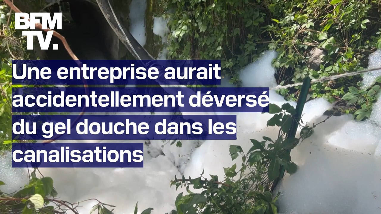 Saint-Genis-les-Ollières: de la mousse sort des...