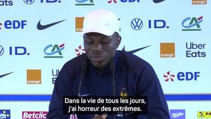 Bleus - Tchouaméni : "J'ai horreur des extrêmes"