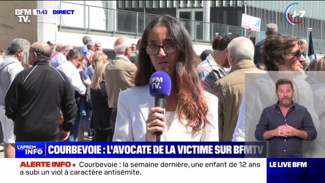 Me Muriel Ouaknine-Melki (avocate de la jeune fille de 12 ans violée à Courbevoie): C'est une petite fille qui ne peut pas aller bien