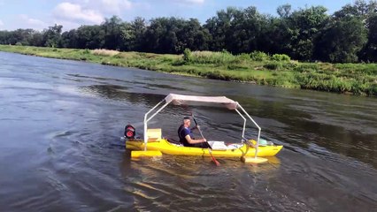 Spływ Odrą dla Piotrusia Kozyry