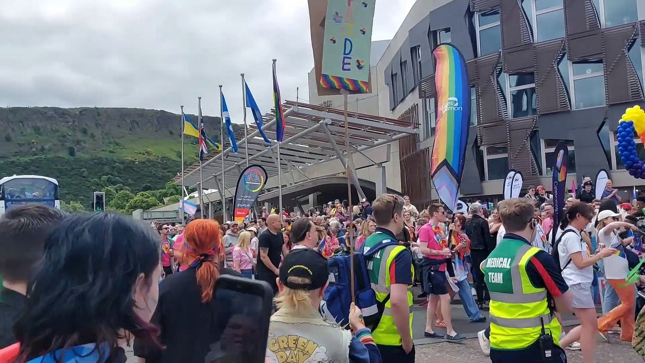 Edinburgh celebrates Pride