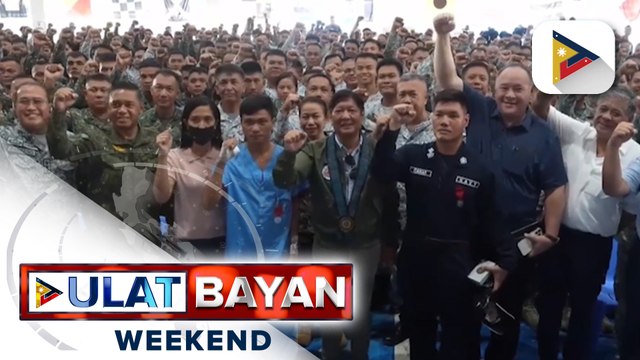 Ilan sa mga sundalong nakagirian ng China Coast Guard sa West Philippine Sea, pinarangalan ni PBBM