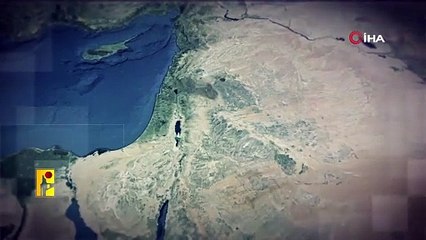 Hizbullah görüntüleri yayınladı! İşgalci İsrail'e ensendeyiz paylaşımı