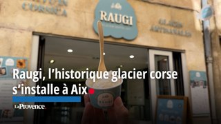 À Aix, l'historique glacier corse Raugi fait ses premiers pas dans l'Hexagone