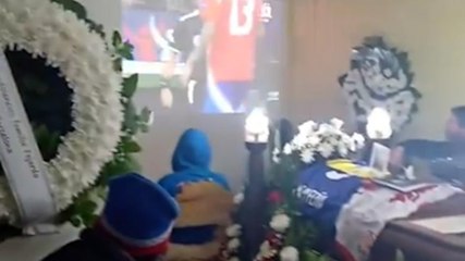 Video, guardano Cile-Perù in una camera mortuaria!