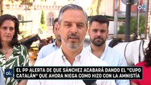 El PP alerta de que Sánchez acabará dando el 
