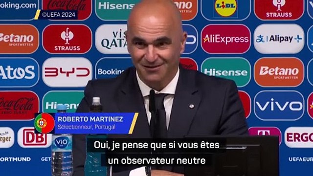 Martinez : La passe de Ronaldo à Fernandes ? Un pur moment de football portugais