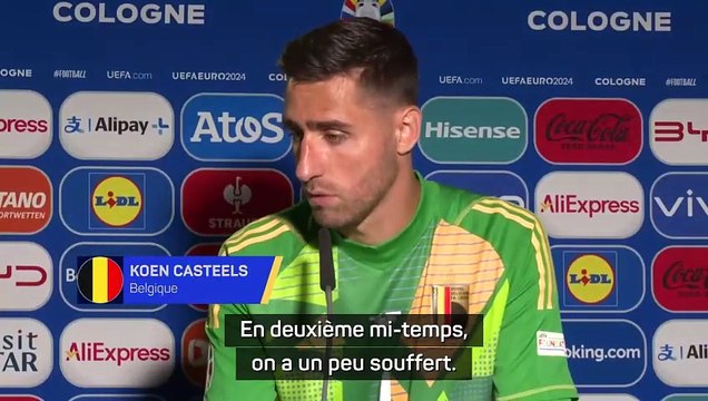 Casteels : Important de reprendre de la confiance avant le troisième match