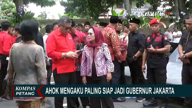 Ahok Mengaku Paling Siap Jadi Gubernur Jakarta, Begini Kata PDIP dan Direktur Eksekutif LSI