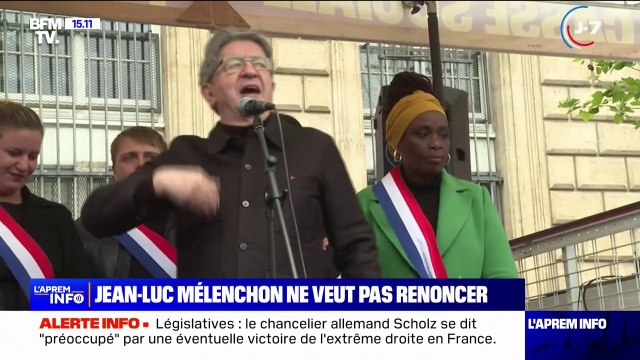 Législatives: Jean-Luc Mélenchon se dit bien évidemment prêt à gouverner le pays malgré les critiques au sein de sa famille politique