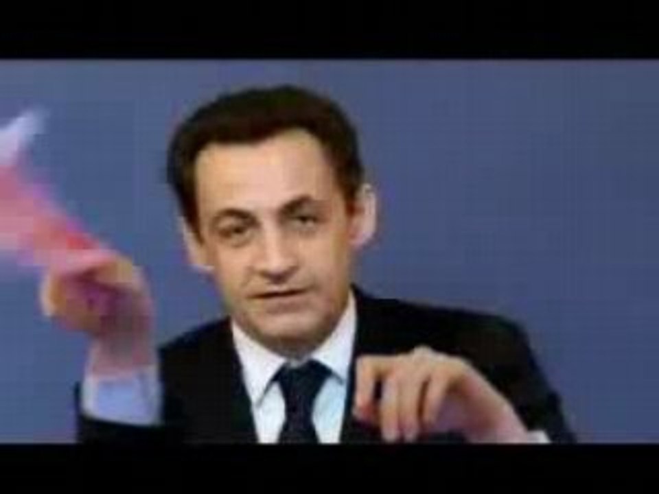 gag sarkozy le clown