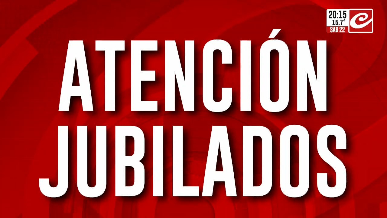 Atención jubilados: ¿Hasta cuándo estará vigente la moratoria?
