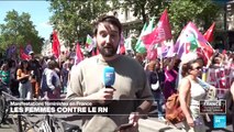 Manifestation contre l'extrême droite : le cortège parisien arrive à mi-parcours