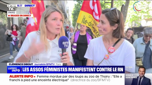 Sophie Binet (secrétaire générale de la CGT): En France et à Bruxelles, à chaque fois qu'il y a eu des directives pour mettre en place l'égalité salariale, le RN a voté contre