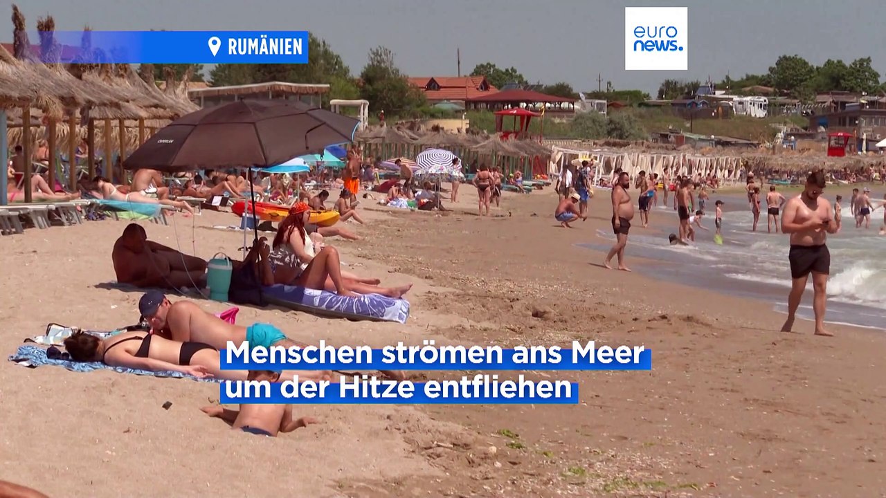 Serbien, Rumänien, Sizilien - extreme Hitze im Süden Europas