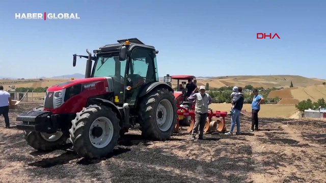 Ankara'da ekili 100 dönüm arpa ve buğday yandı