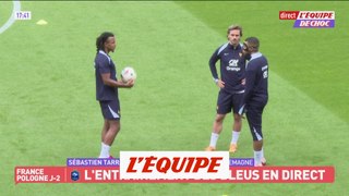 Mbappé présent à l'entraînement, pas Camavinga - Foot - Euro - Bleus