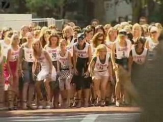 Models Race in Stilettos