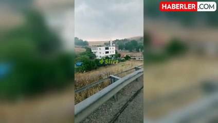 Siirt Havaalanı Yakınlarında Yeniden Anız Yangını Çıktı