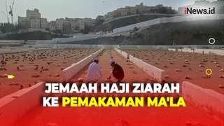 Jemaah Haji Indonesia Sempatkan Ziarah ke Pemakaman Ma'la