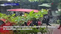 Momen Presiden Jokowi Isi Waktu Liburan ke Kebun Binatang Solo Dengan Kedua Cucunya